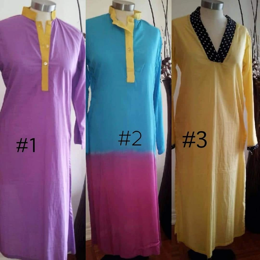 Cotton Women's Kurtis(Pakistan)