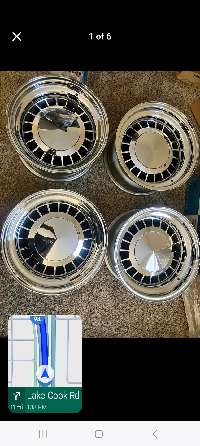 New 1991 Cragar wheels rims 5x5.5  5x139.7