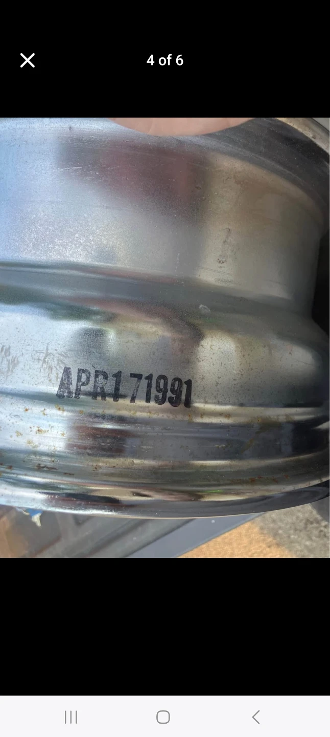 New 1991 Cragar wheels rims 5x5.5  5x139.7 - photo 4