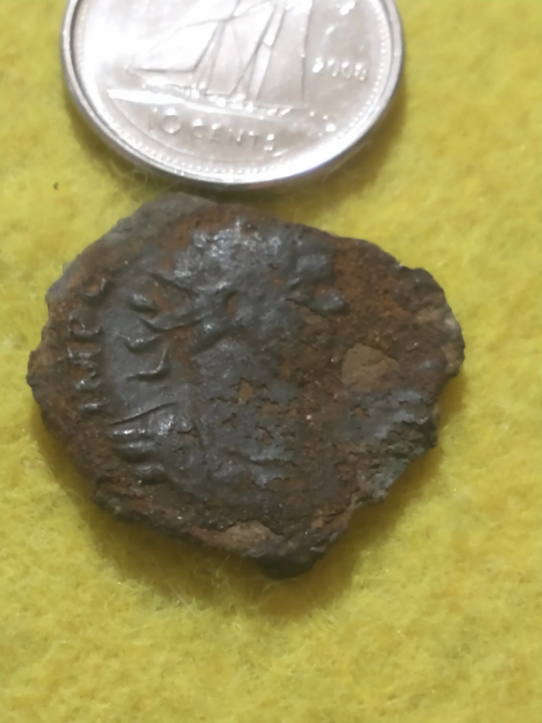 Rare 286-293 AD Caurasius ancient Roman provincial coin - photo 2