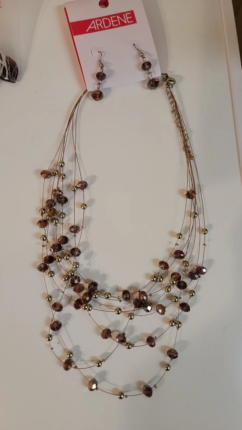 Ardene beaded necklace and earring set(18) - photo 3
