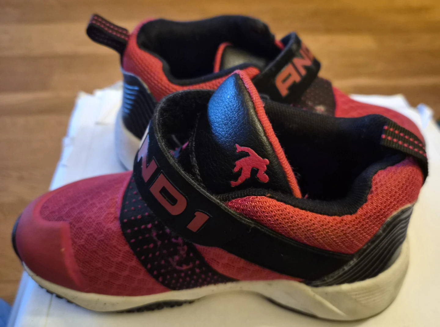 AND1 Red Basketball Shoes Size 12 Toddler - photo 5