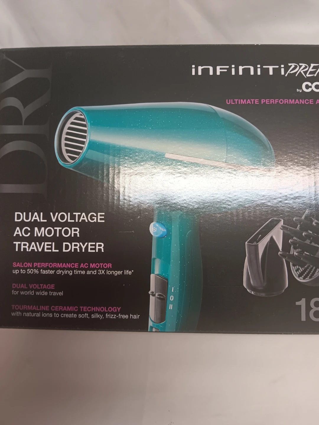 Conair InfinitiPRO by Conair Travel Hair Dryer