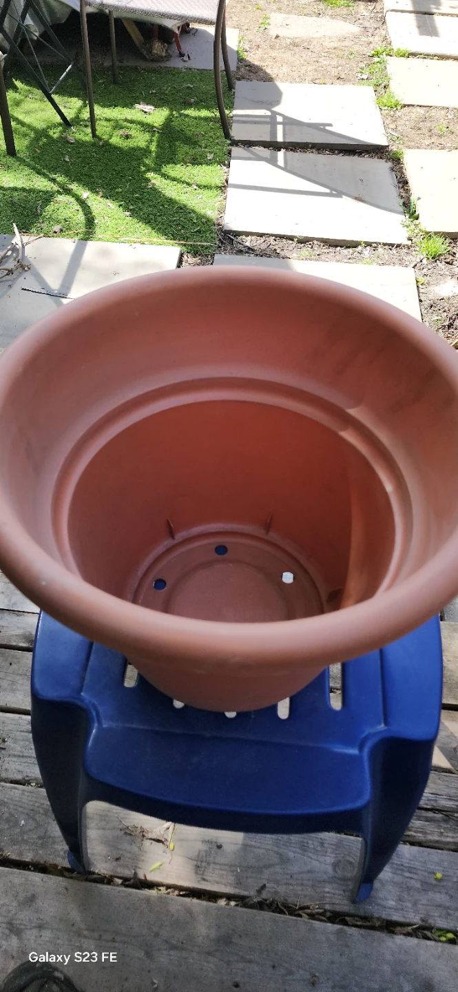 Duraco Products 14"×11"-inch Terracotta Plastic Planter - photo 5