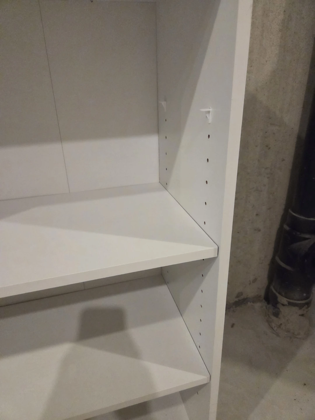White 4-Shelf Bookshelf - photo 2