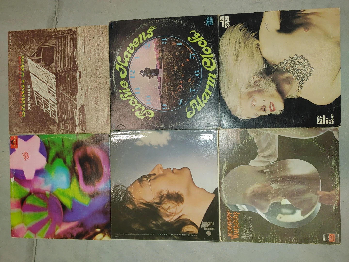 Collection of 18 Vintage Vinyl Records