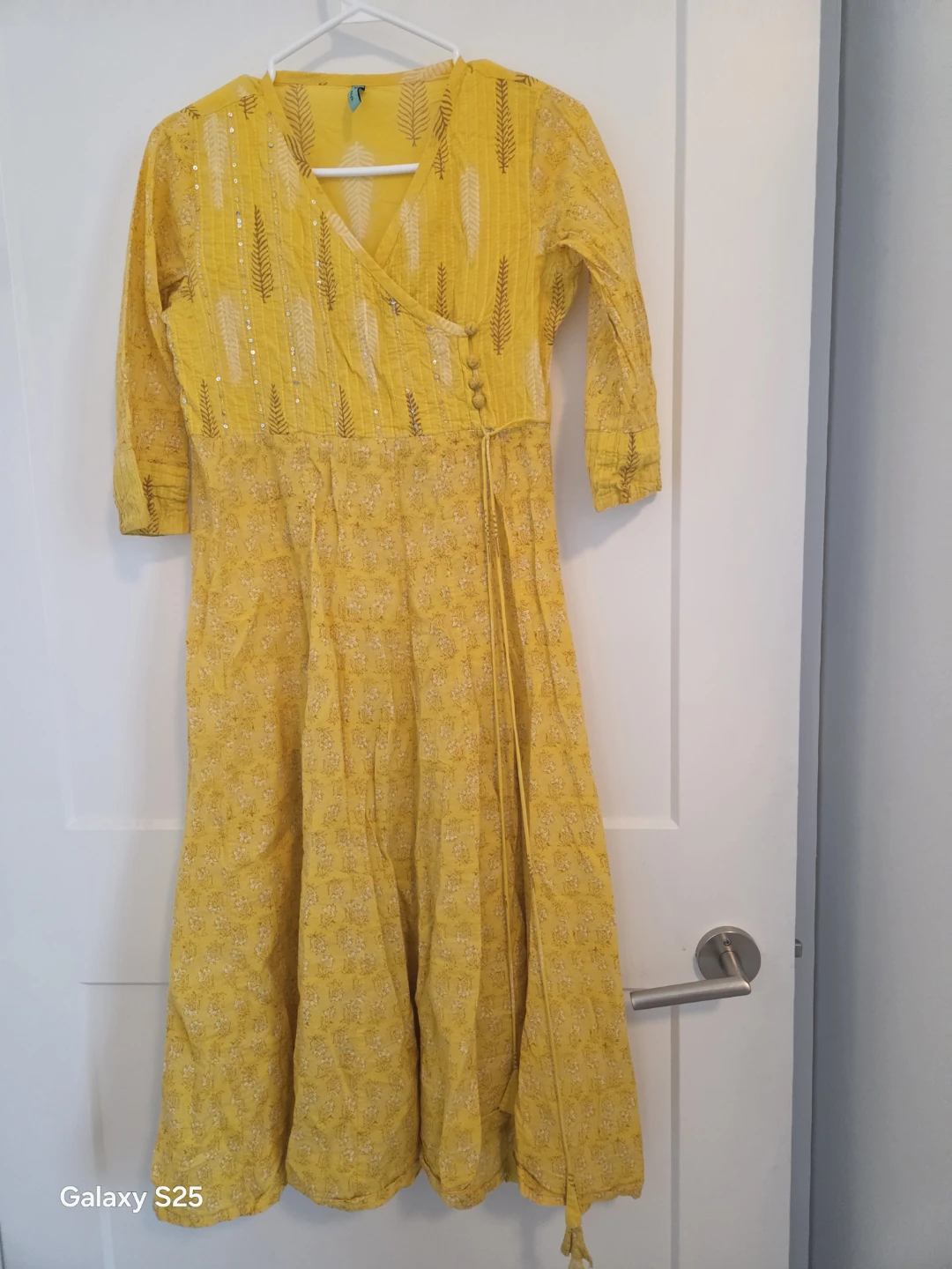 Yellow Indian Kurti with Pants