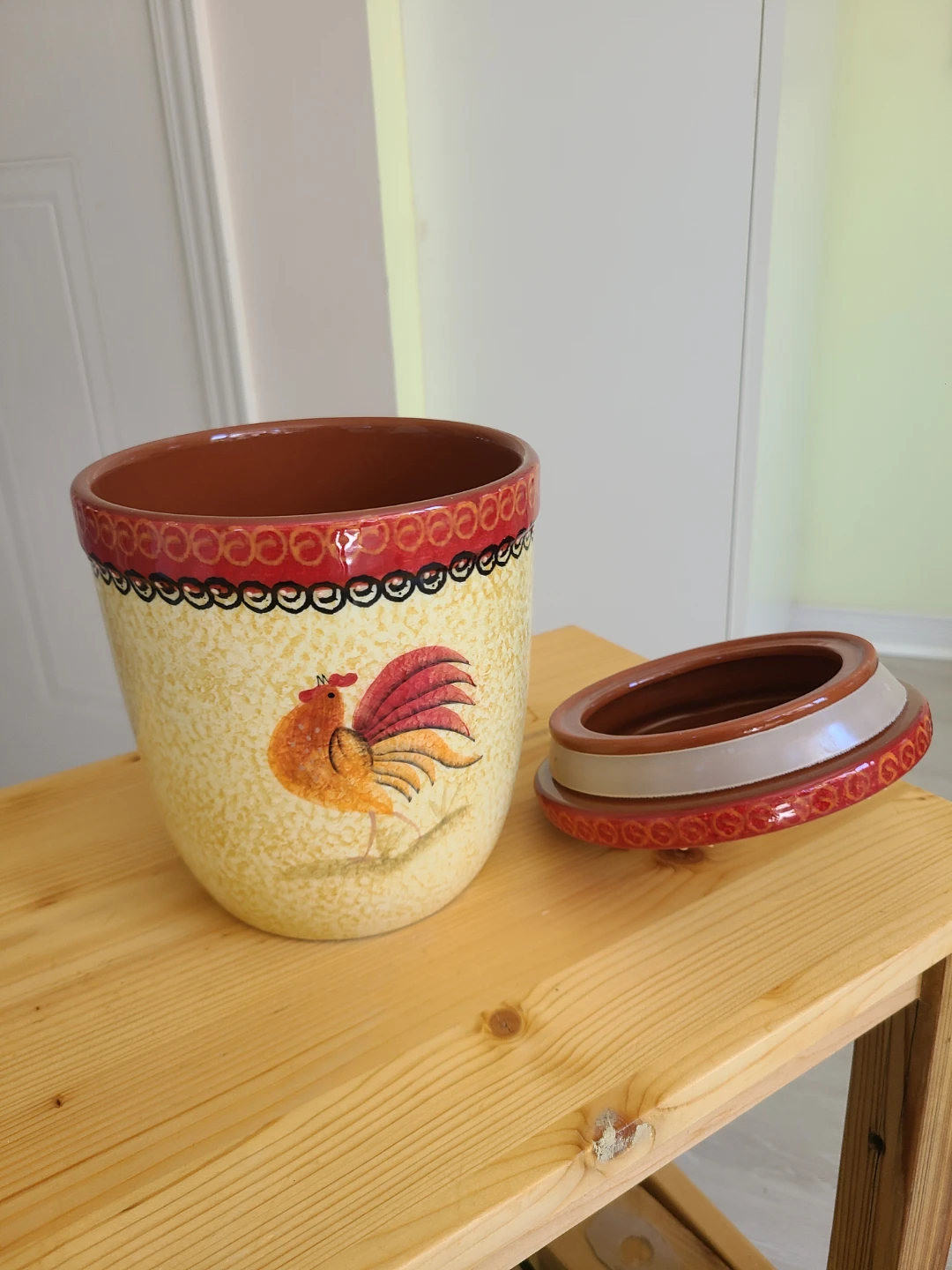 Ceramic Rooster Cookie Jar - photo 2