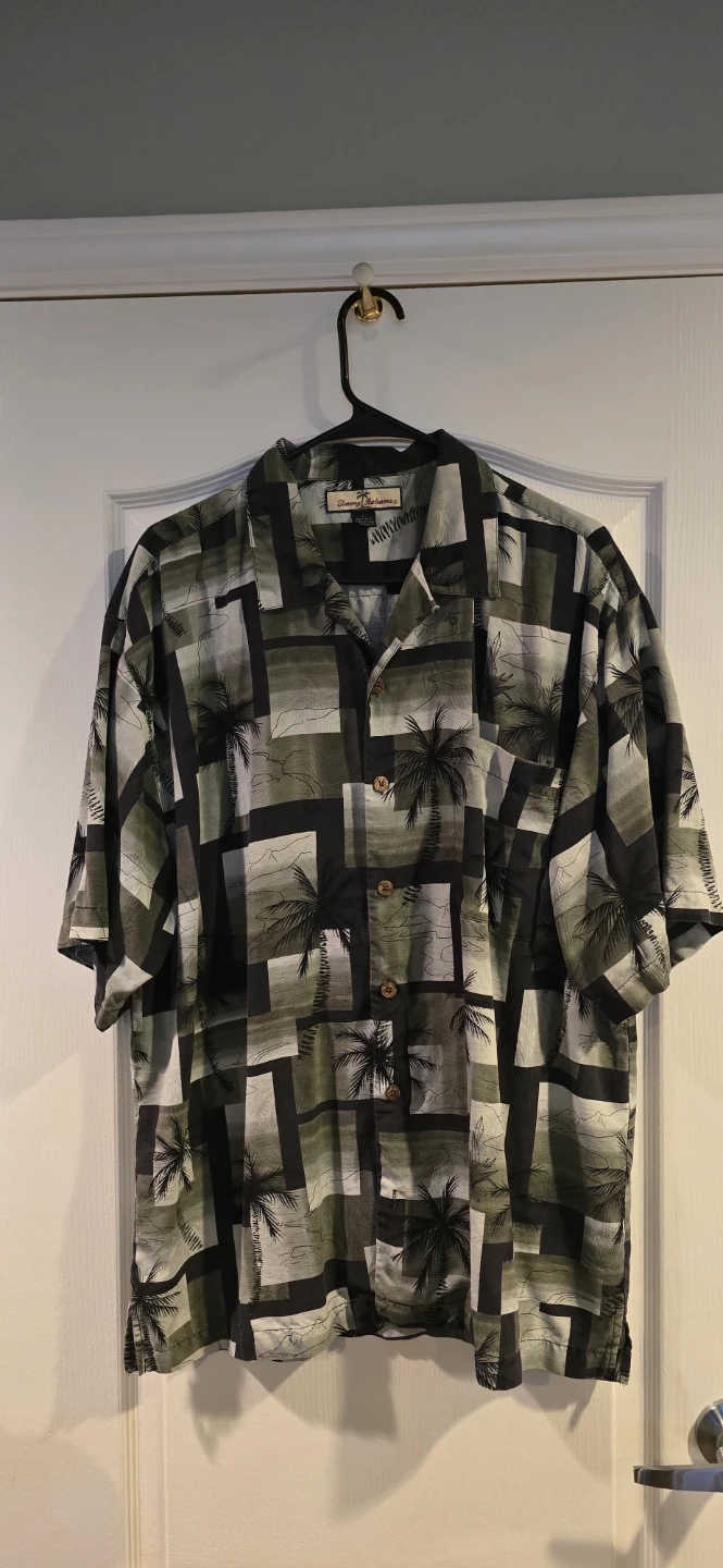 Tommy Bahama Silk Button-Up Shirt - Size L - photo 2