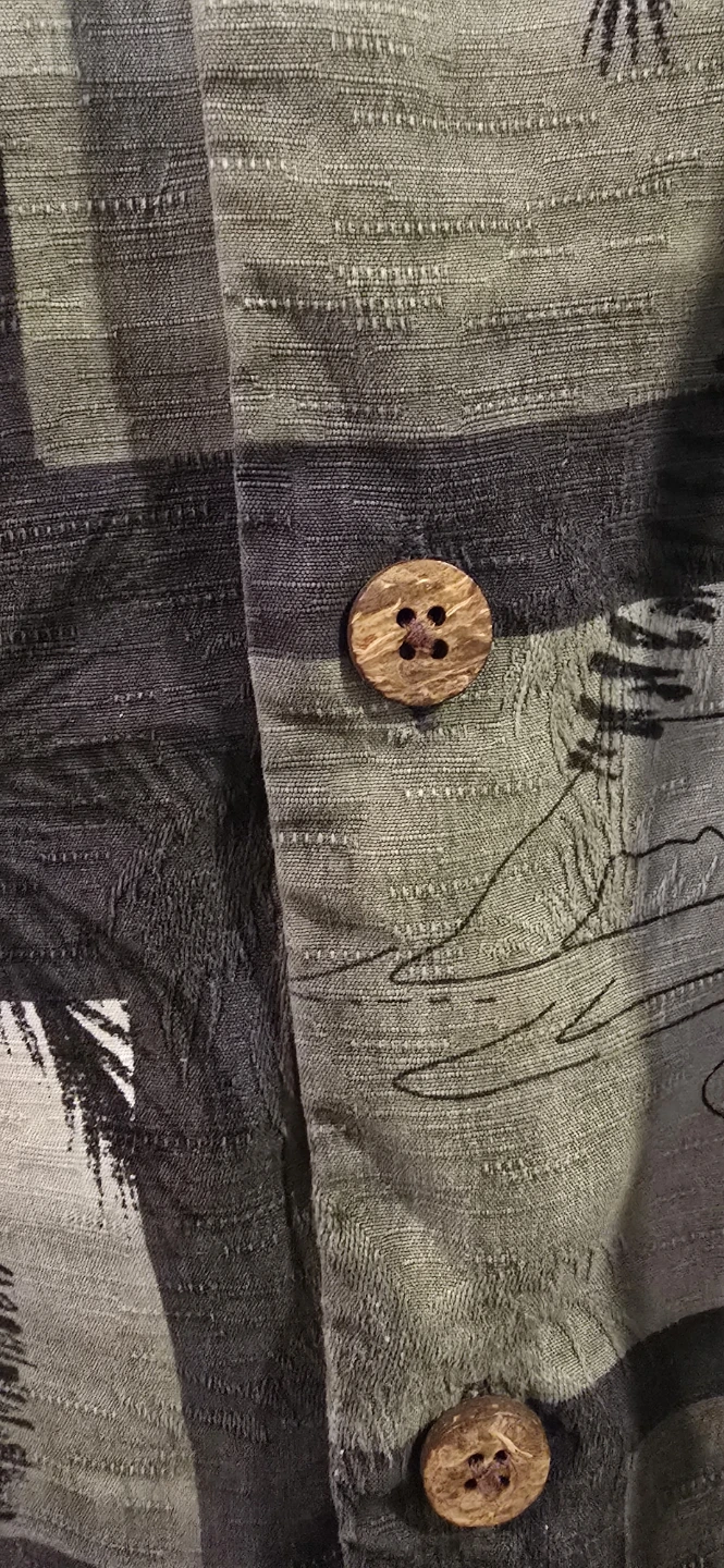 Tommy Bahama Silk Button-Up Shirt - Size L - photo 4