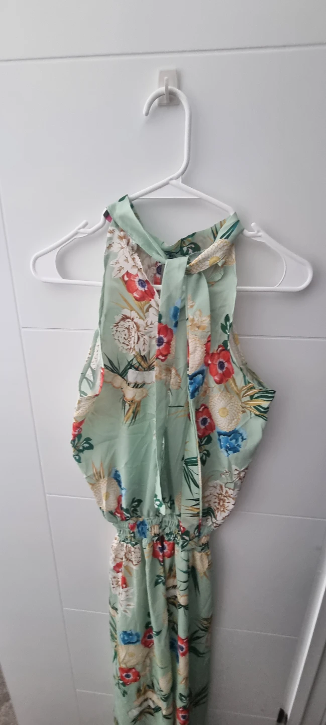 Aspiring Fashion Floral Halter Maxi Dress - photo 2