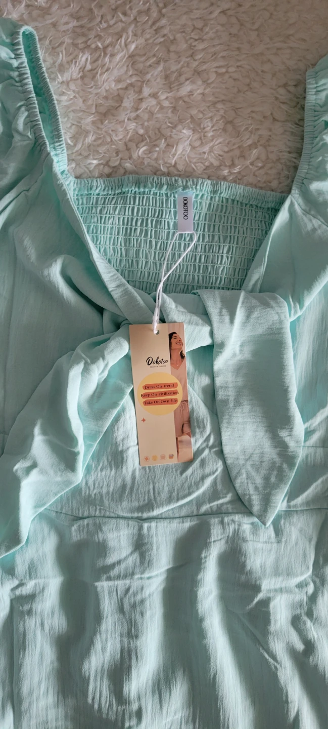 BNWT Women's Mint Green Mini Dress - photo 4
