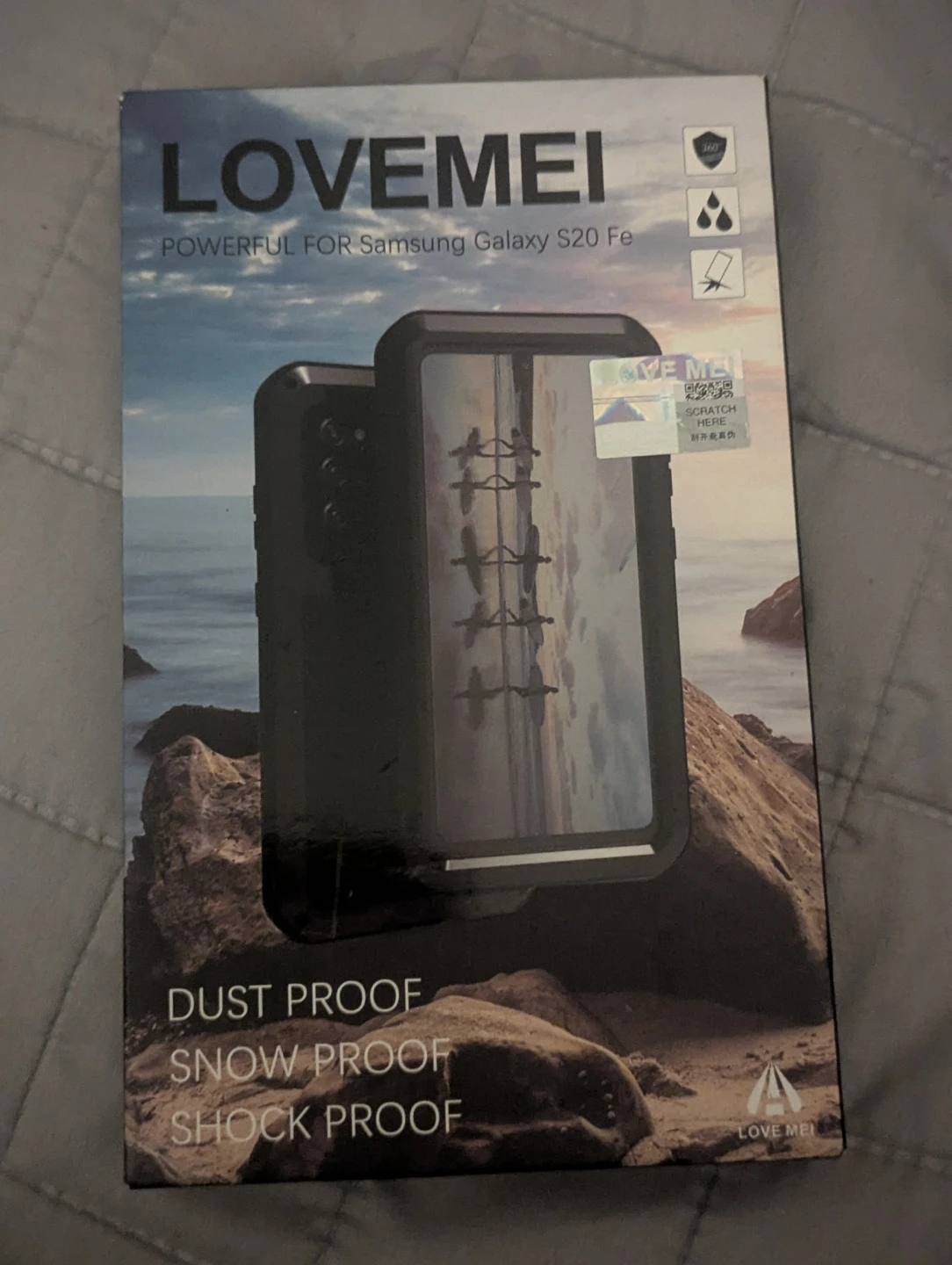 LOVE MEI Shockproof Case for Samsung Galaxy S20 FE