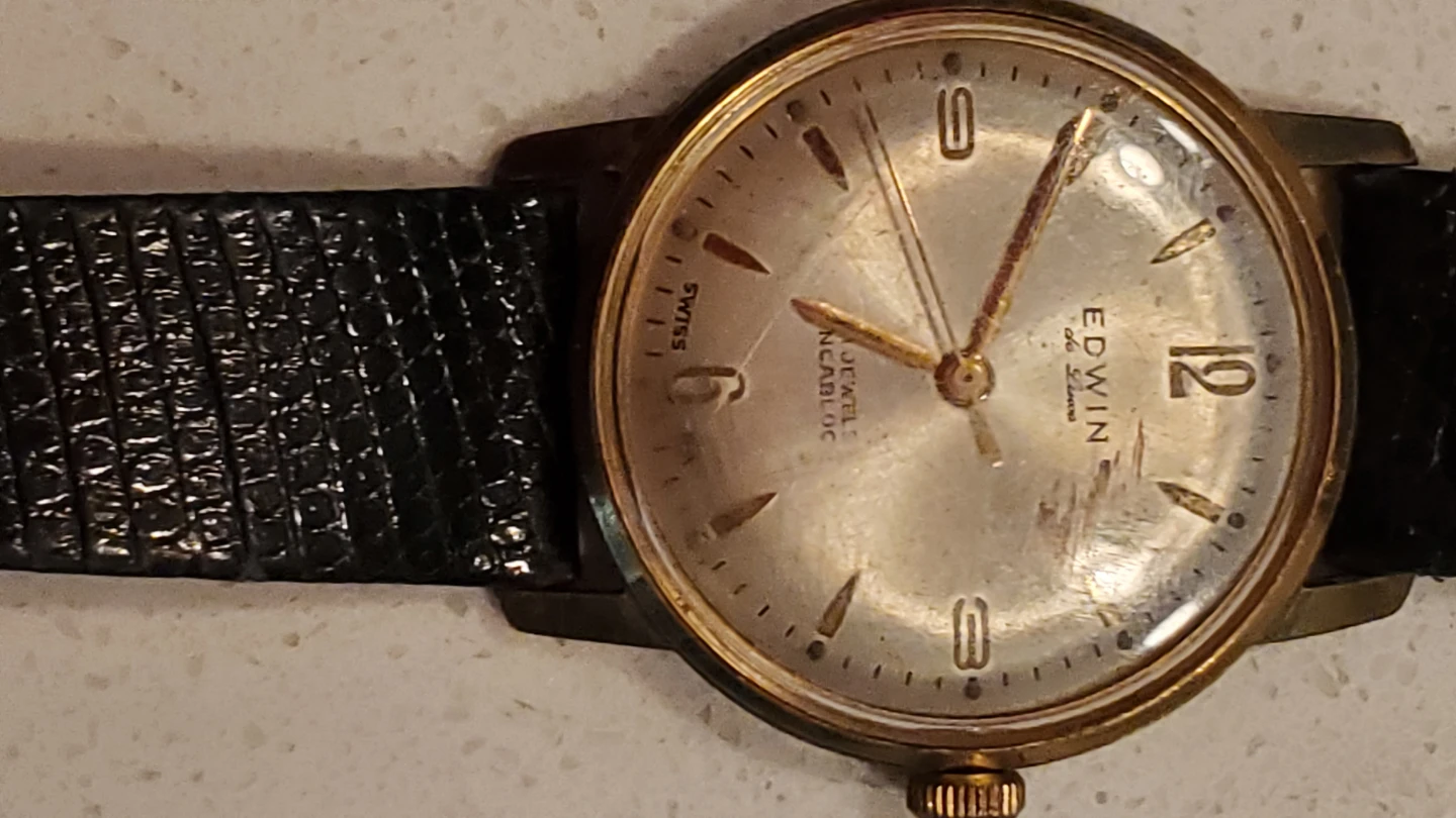 Vintage EDWIN Automatic Swiss Made Men's Watch 1960s - photo 3