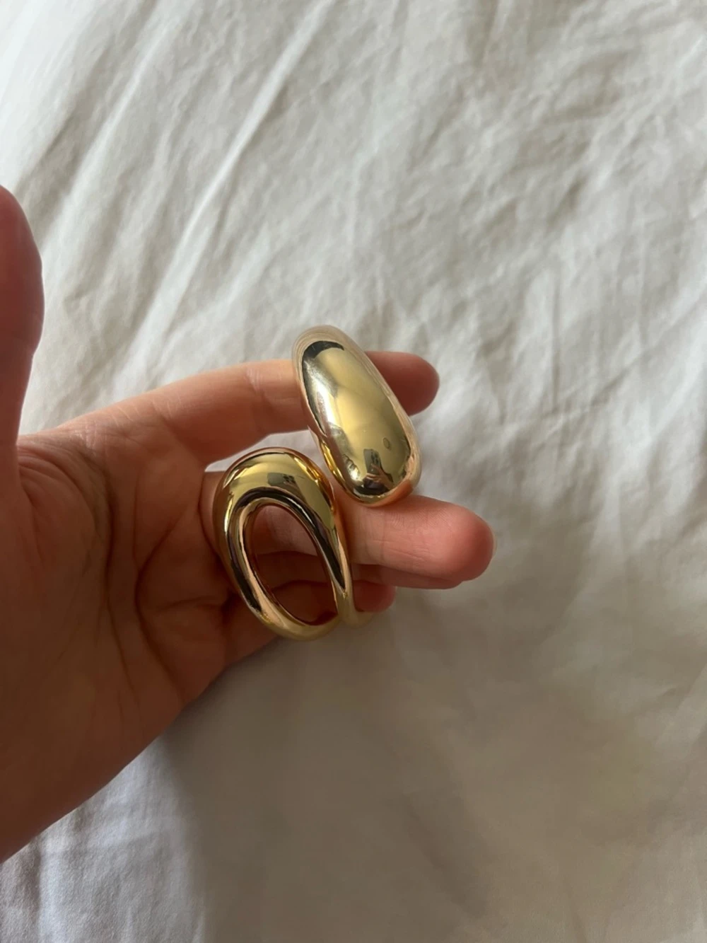 Gold Open Cuff Bracelet - photo 4