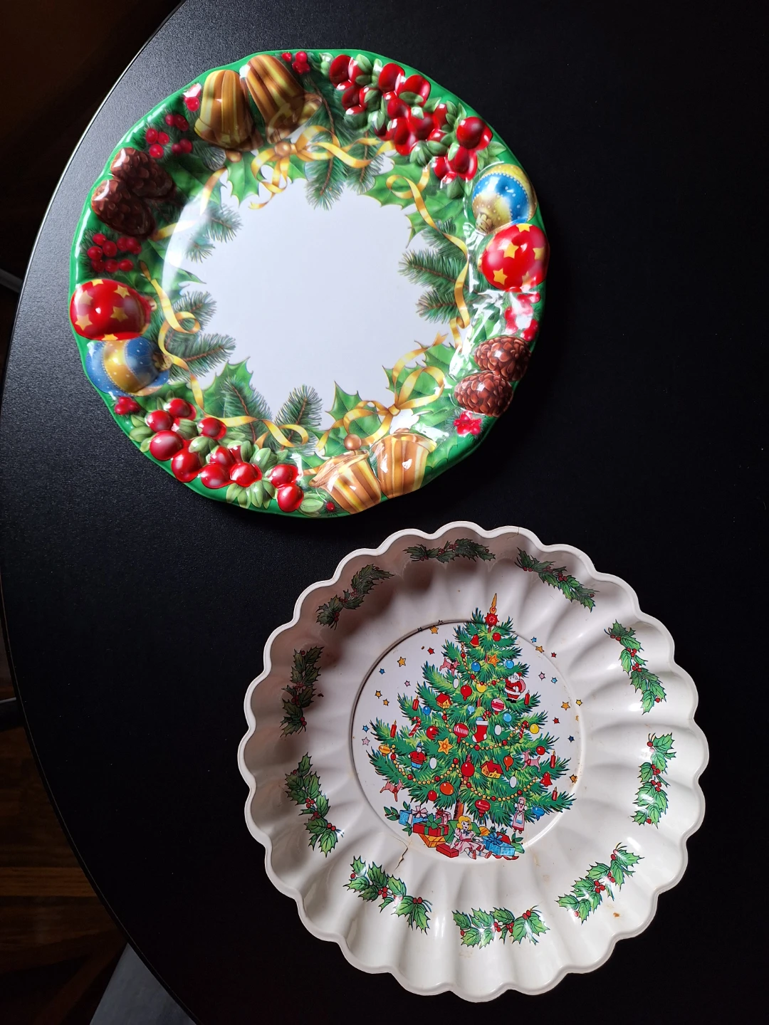 Christmas Holiday Plates
