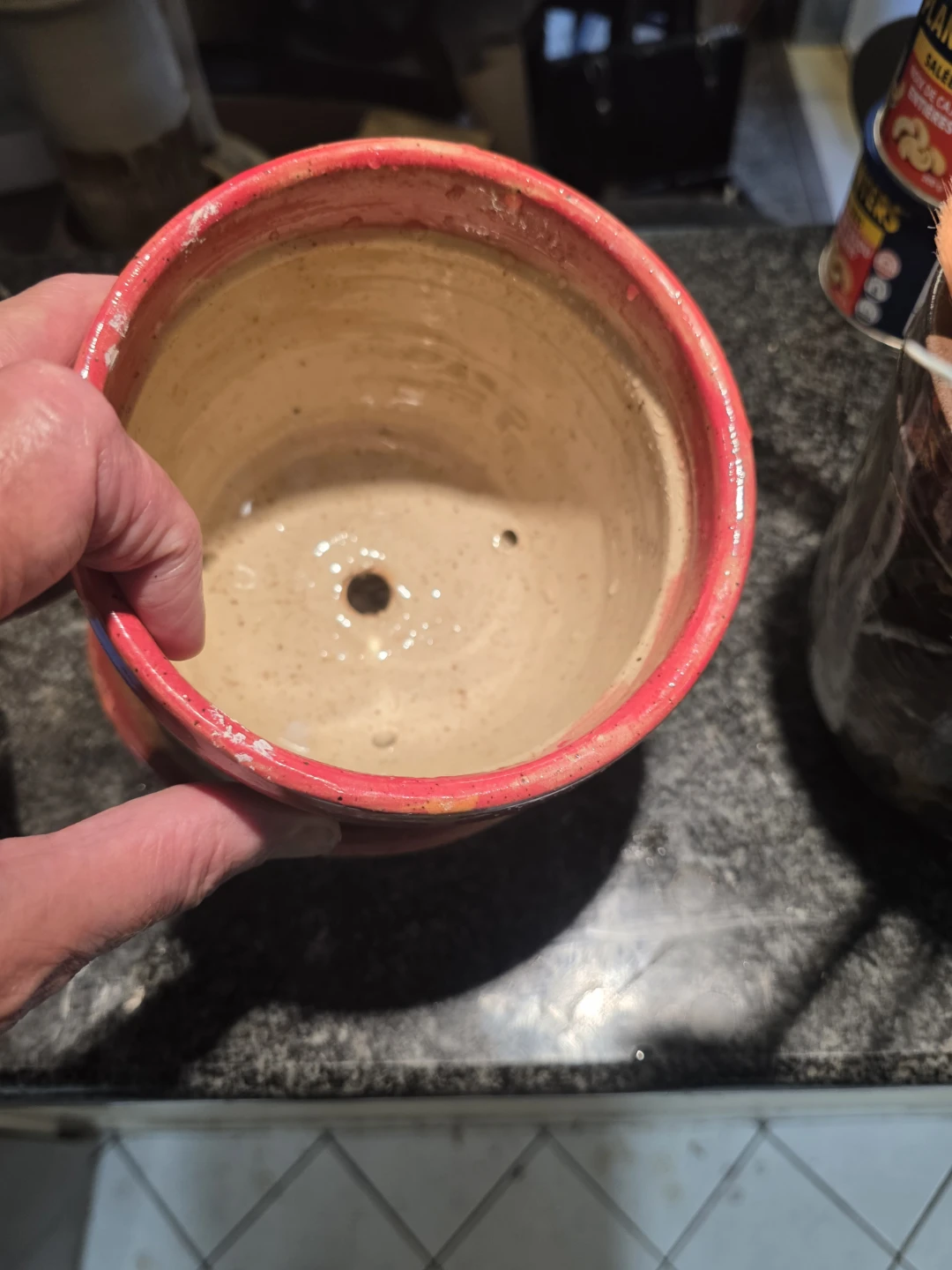 Hand made flower pot