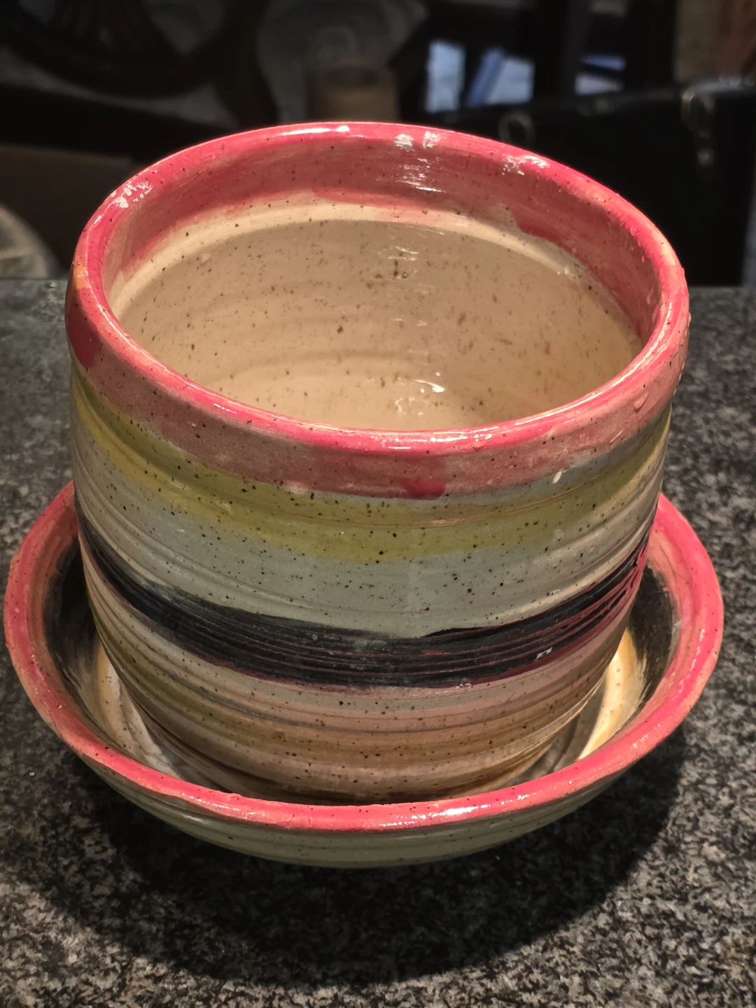 Hand made flower pot - photo 3