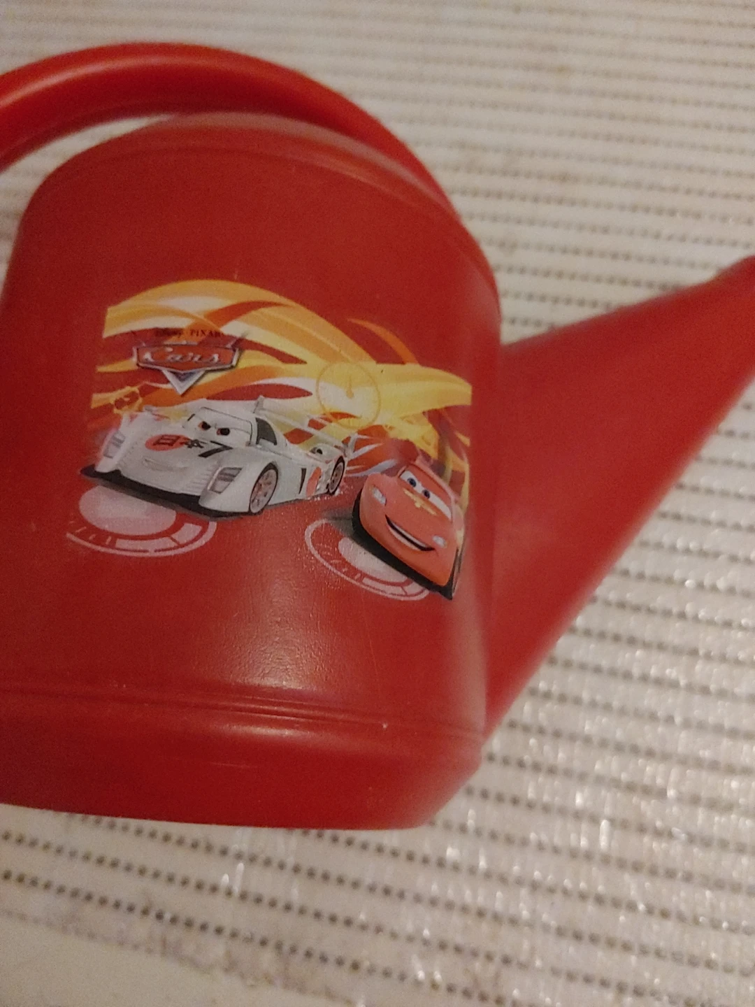 Red Disney Cars Watering Can