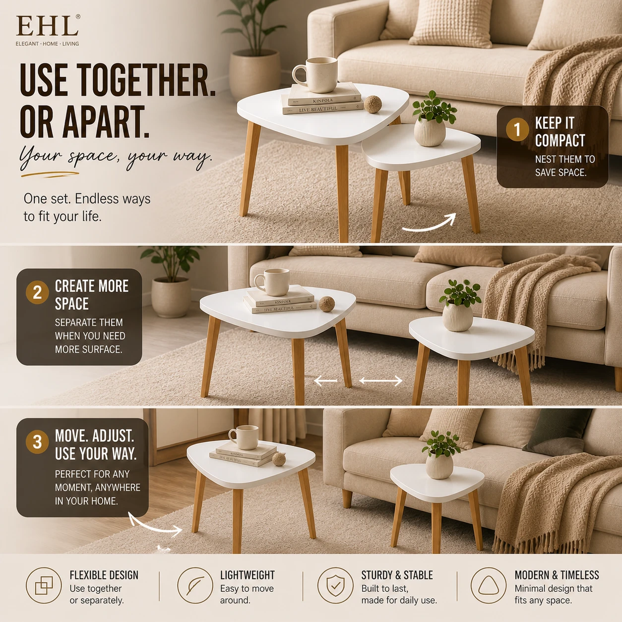 Modern Coffee Table Set - photo 3