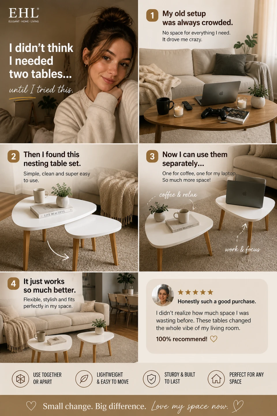 Modern Coffee Table Set - photo 5