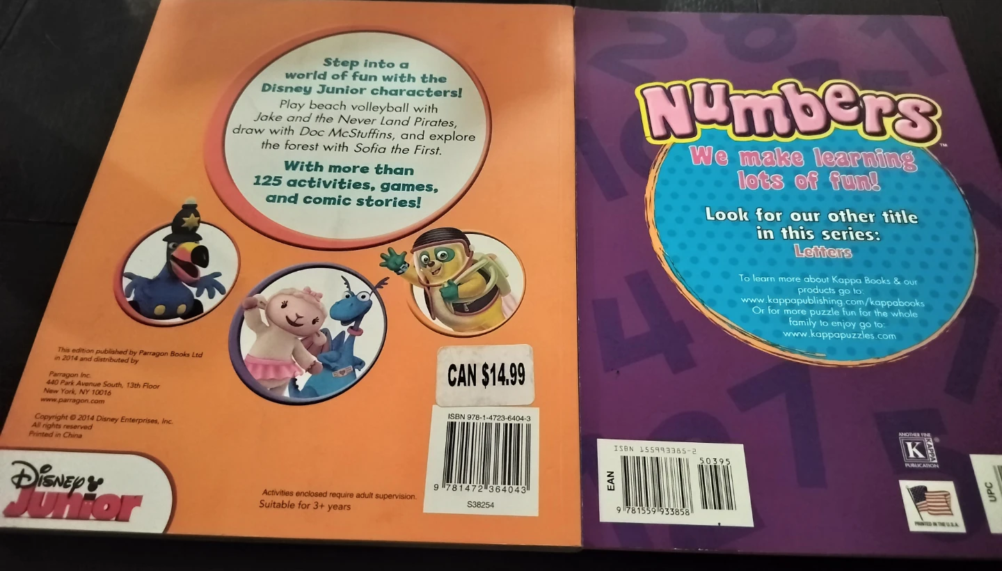 Disney Junior Big Book of Fun & Numbers Coloring Book - photo 2