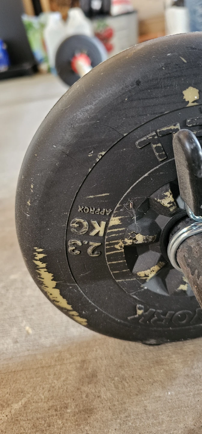 York 2.5 KG Dumbbell and Barbell Weight Plates - photo 2