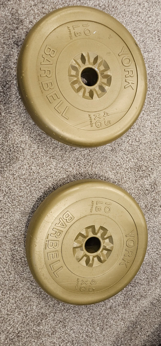 York 2.5 KG Dumbbell and Barbell Weight Plates - photo 5
