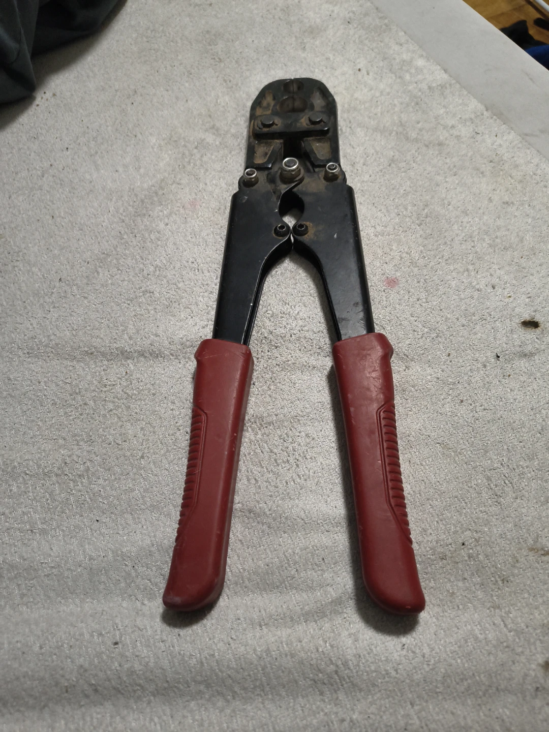 Crimping Tool with Red Handles - photo 2