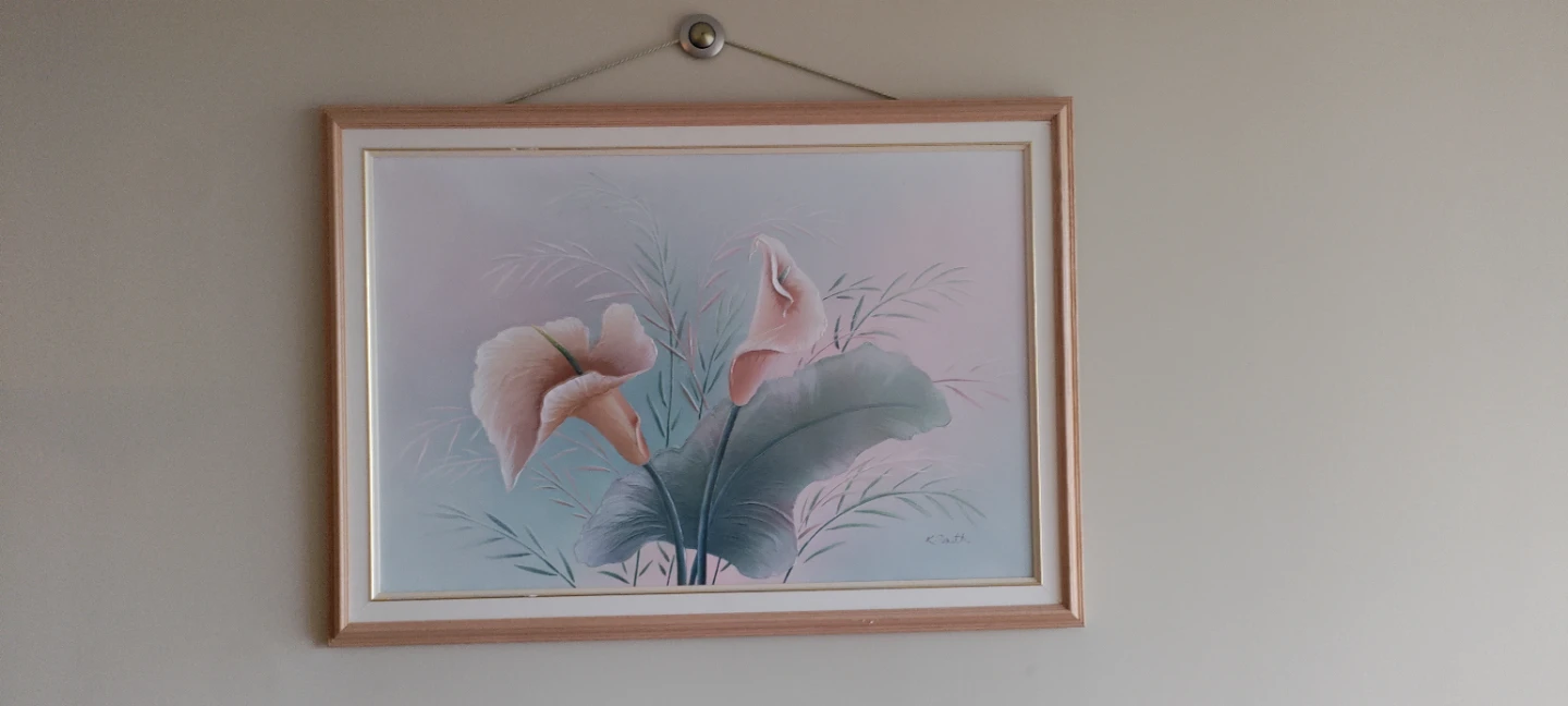 K. Smith Floral Painting