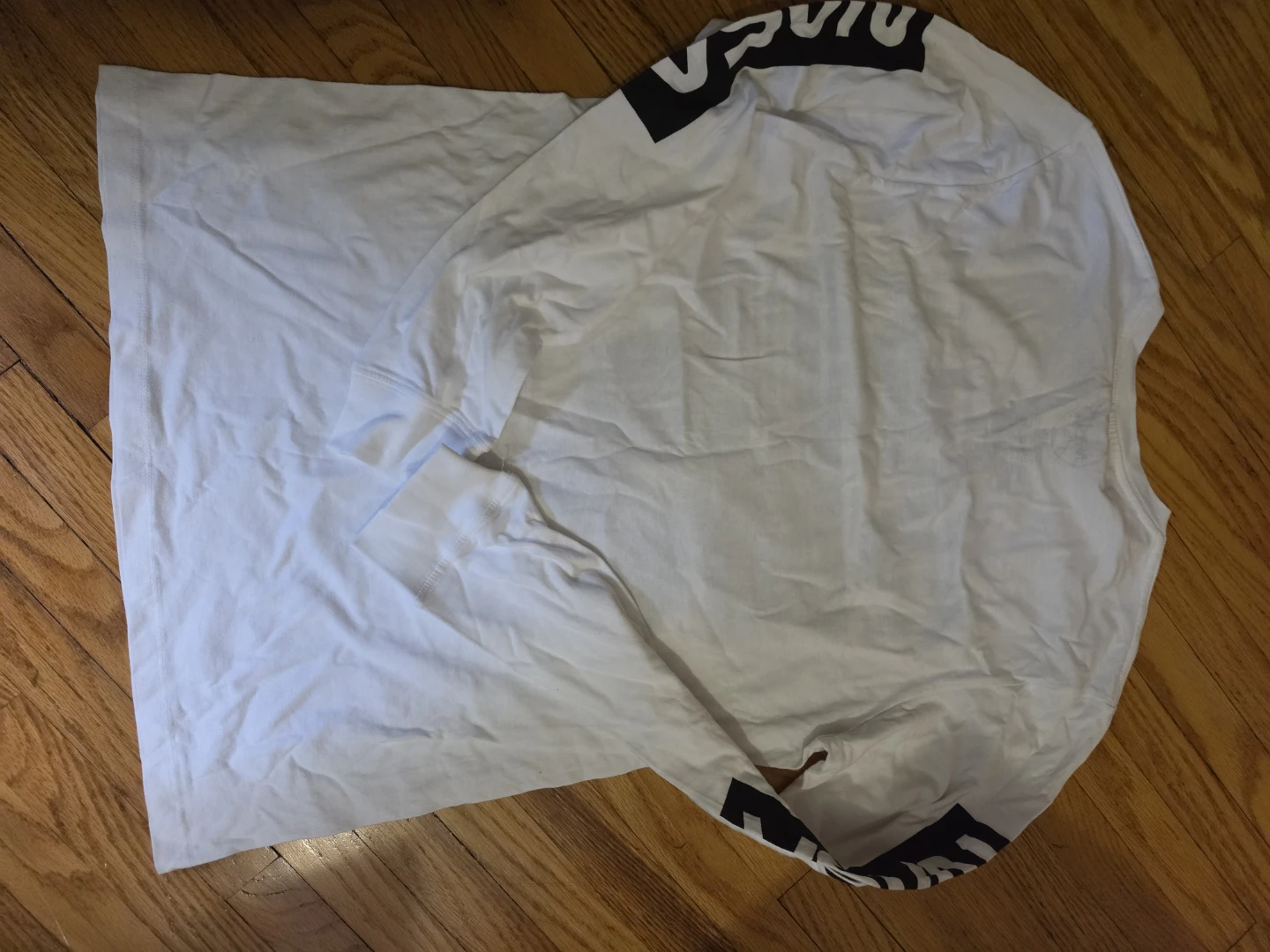 White NASA Long Sleeve T-Shirt - M - photo 3