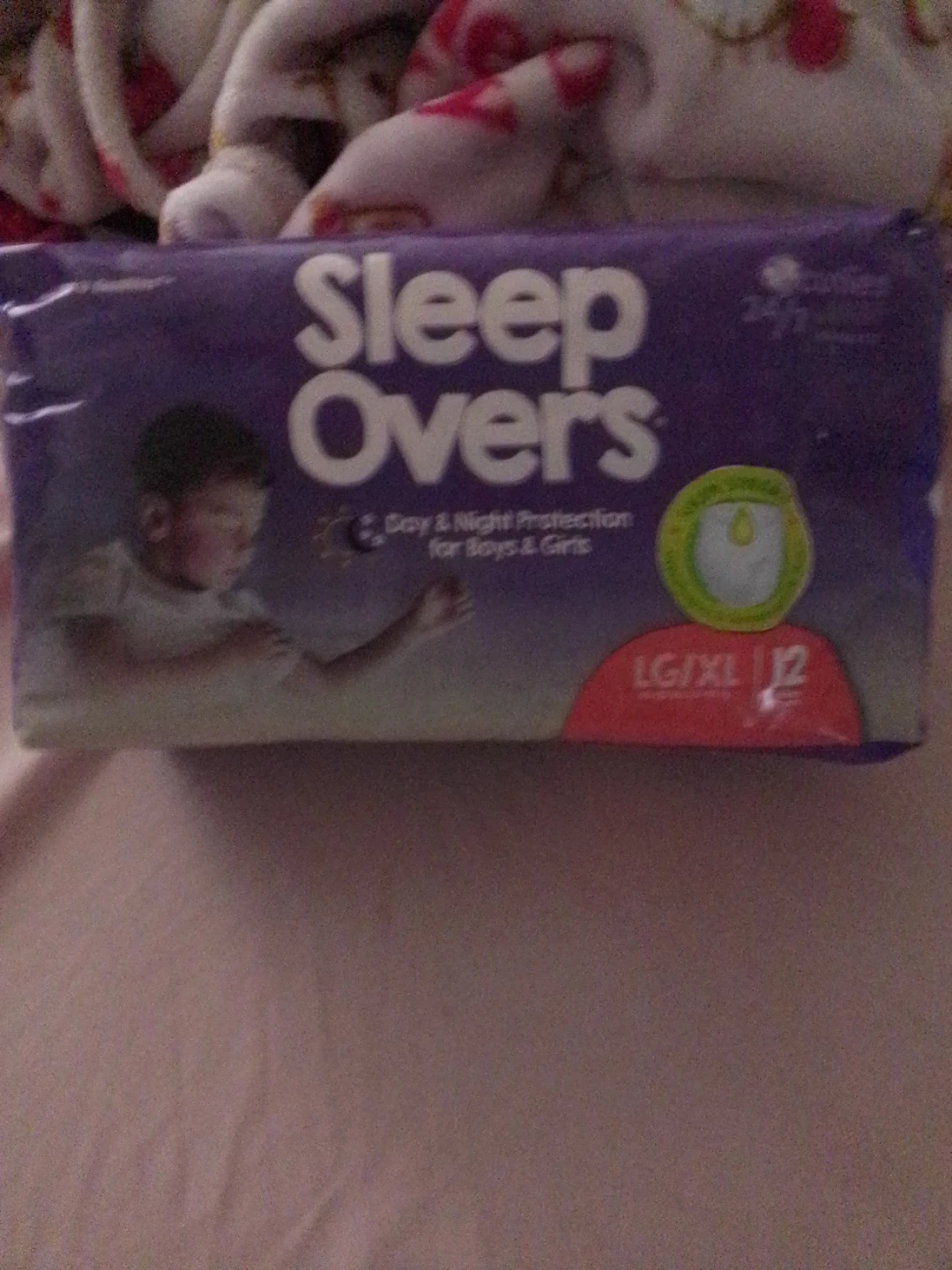 Sleep Overs Night Protection Underwear LG/XL - 12 count
