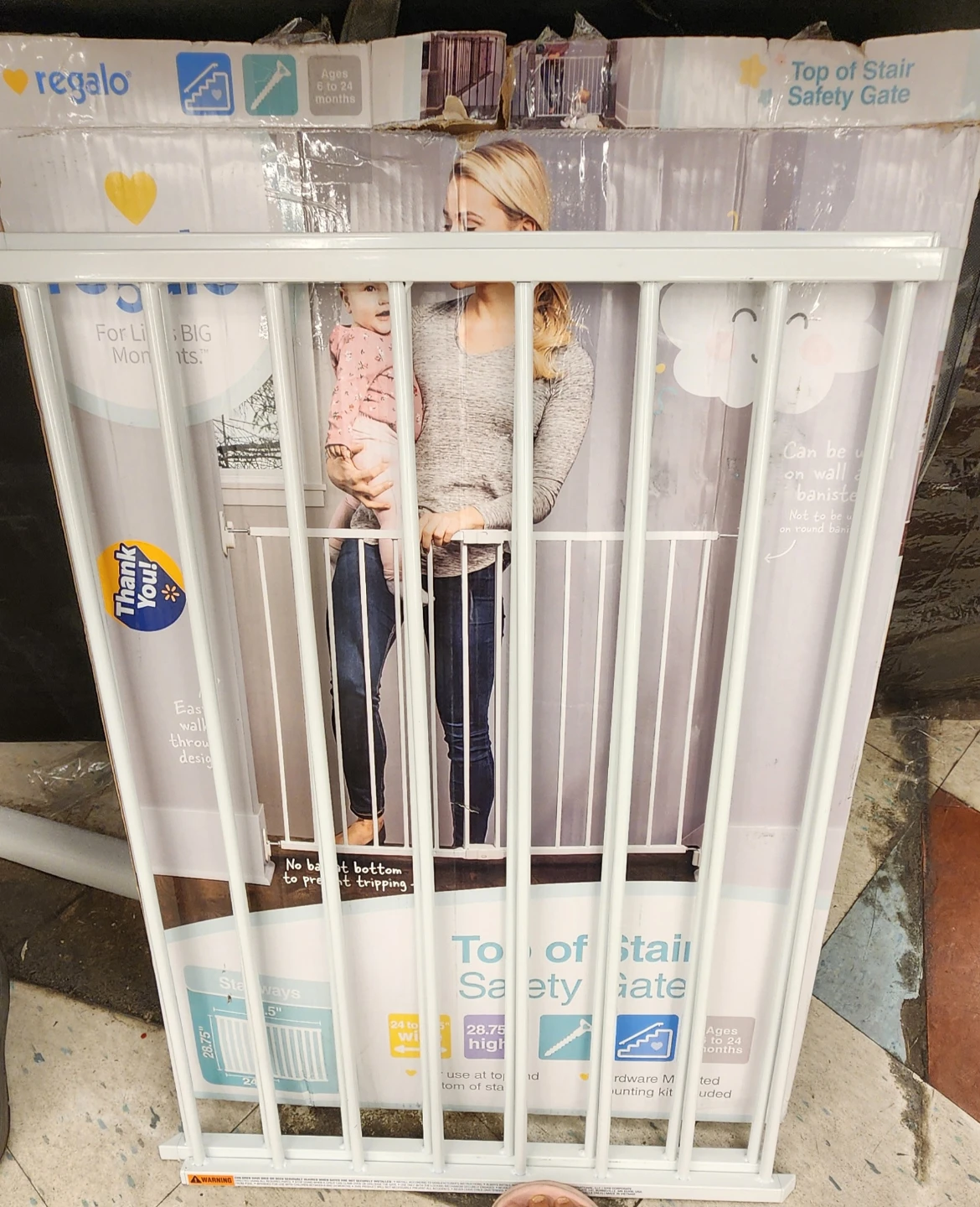 Regalo Top of Stair Safety Gate - photo 3