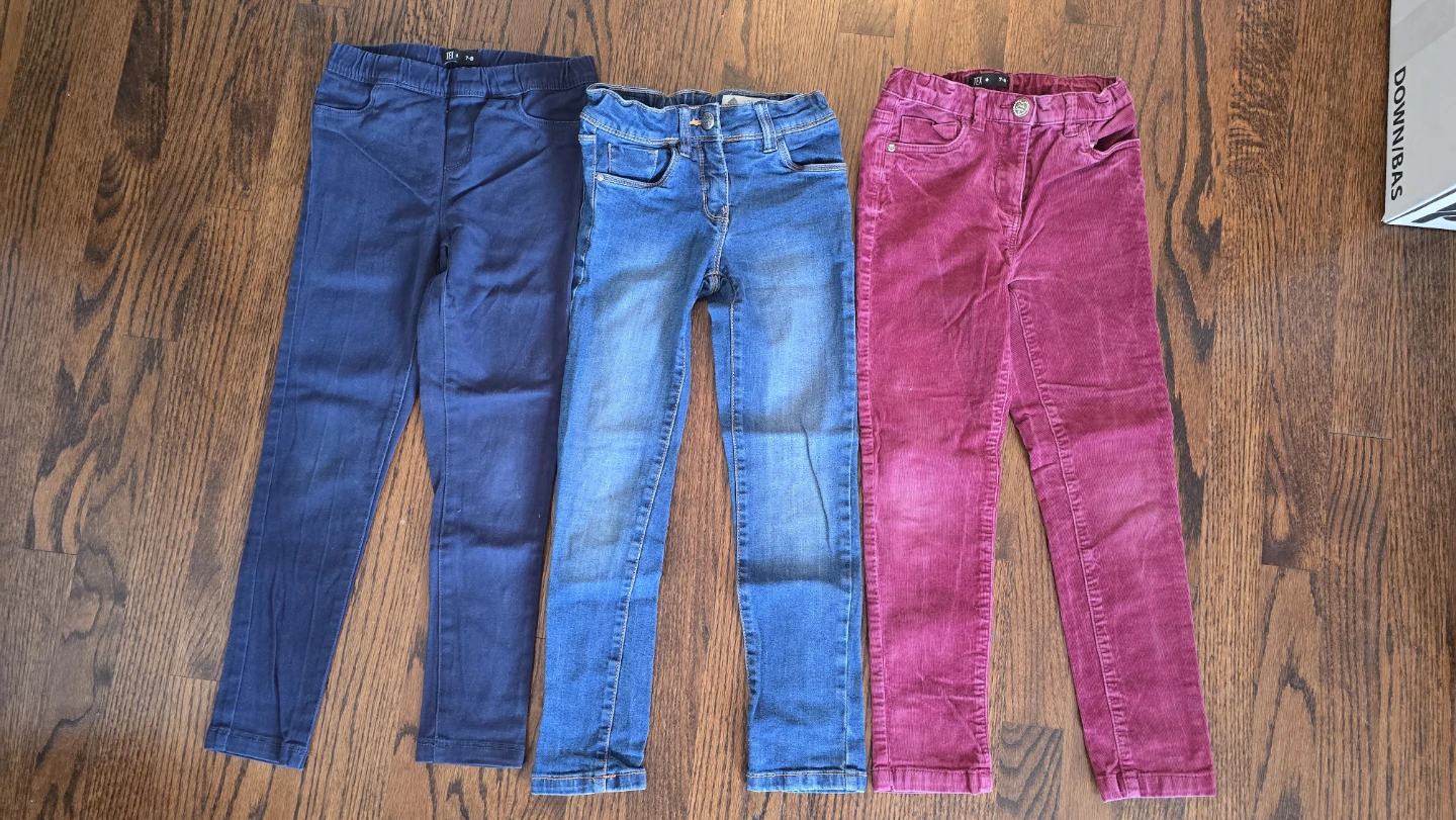 Kids girls Pants Bundle (7-8 Years)