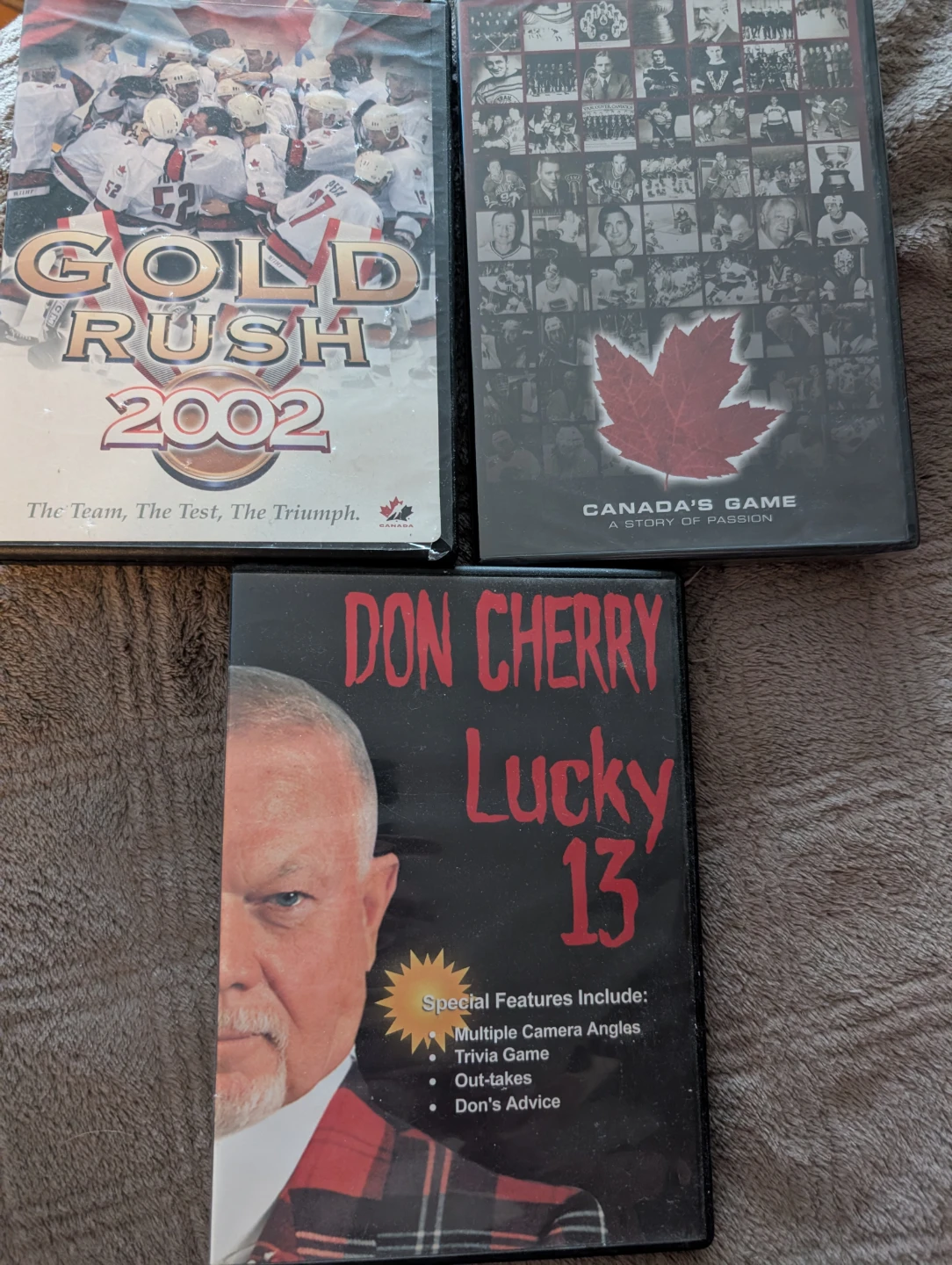Hockey DVDs 3 Discs