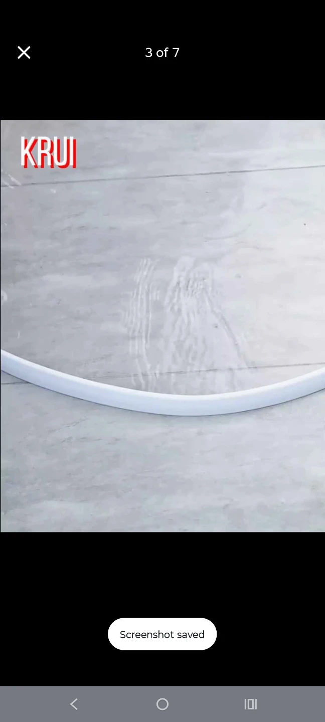Collapsible Shower Threshold Water Dam - photo 3