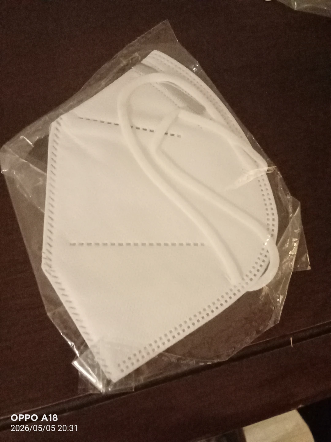 White KN95 Face Mask (Individually Wrapped)