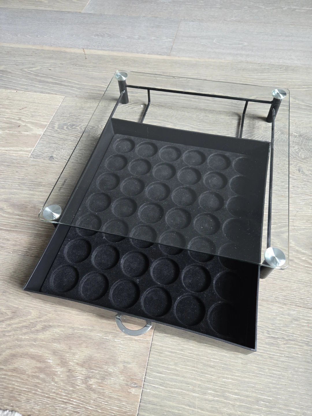 Tempered Glass Coffee Pod Drawer Organizer - photo 2