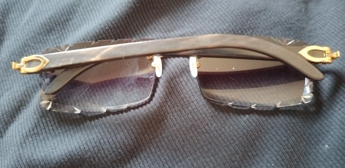 Cartier Rimless Horn Sunglasses - photo 2