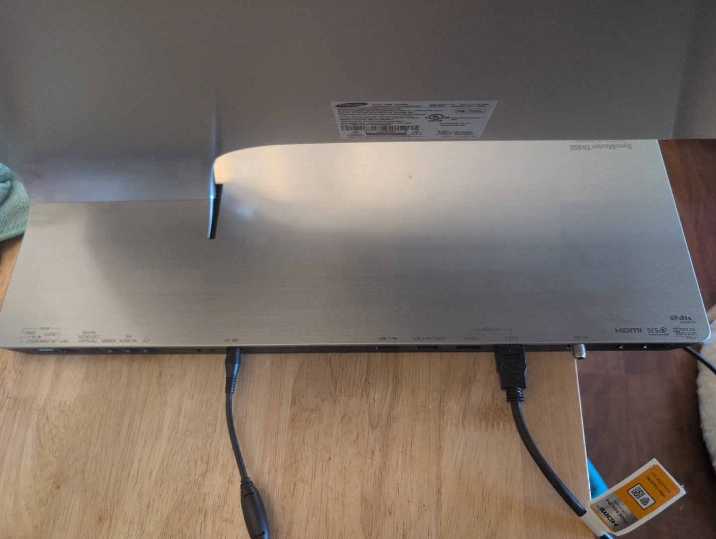 Samsung SyncMaster TA950 3D LED TV Monitor - photo 3