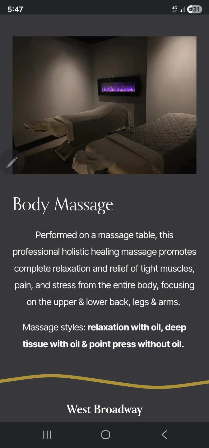 60min full body massage gift certificate with pre-paid tip - photo 2