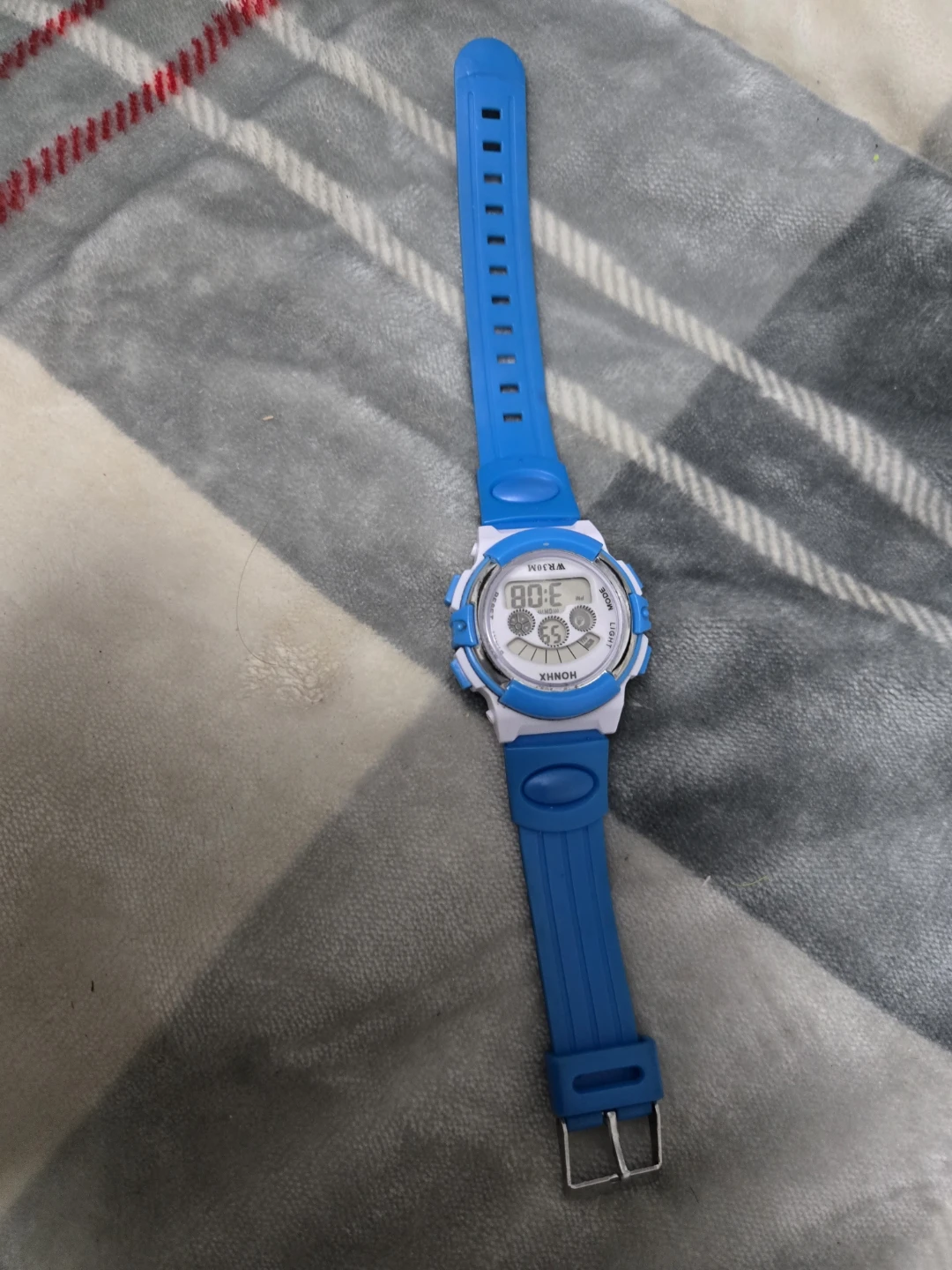 XNNOH Blue Digital Watch