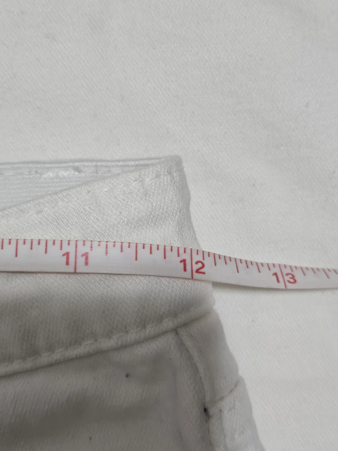 White High-Waisted Denim Korea Jeans - photo 2