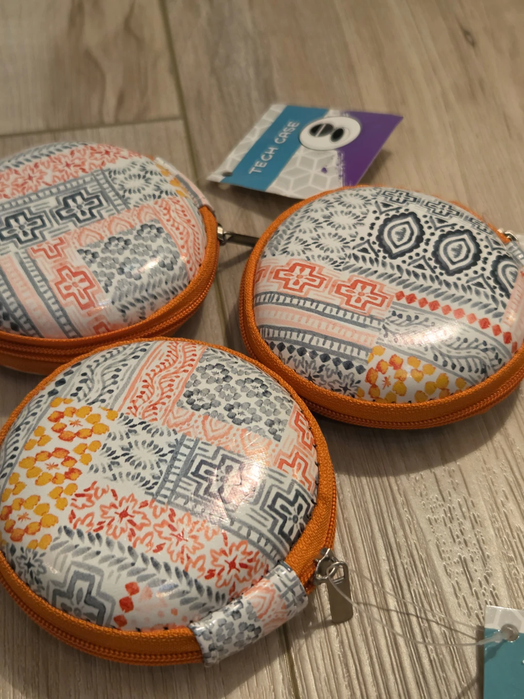 Zippered Tech or Hearing Aid Cases - Set of 6 - photo 4