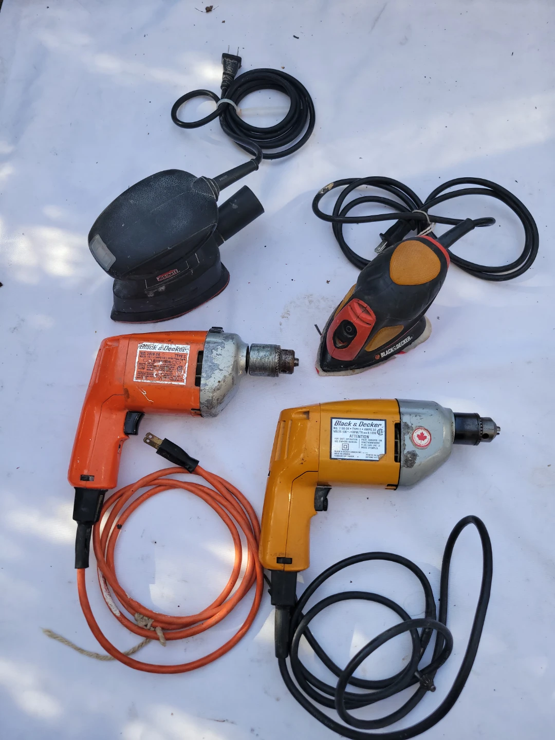 TOOLS; Drills and Sanders