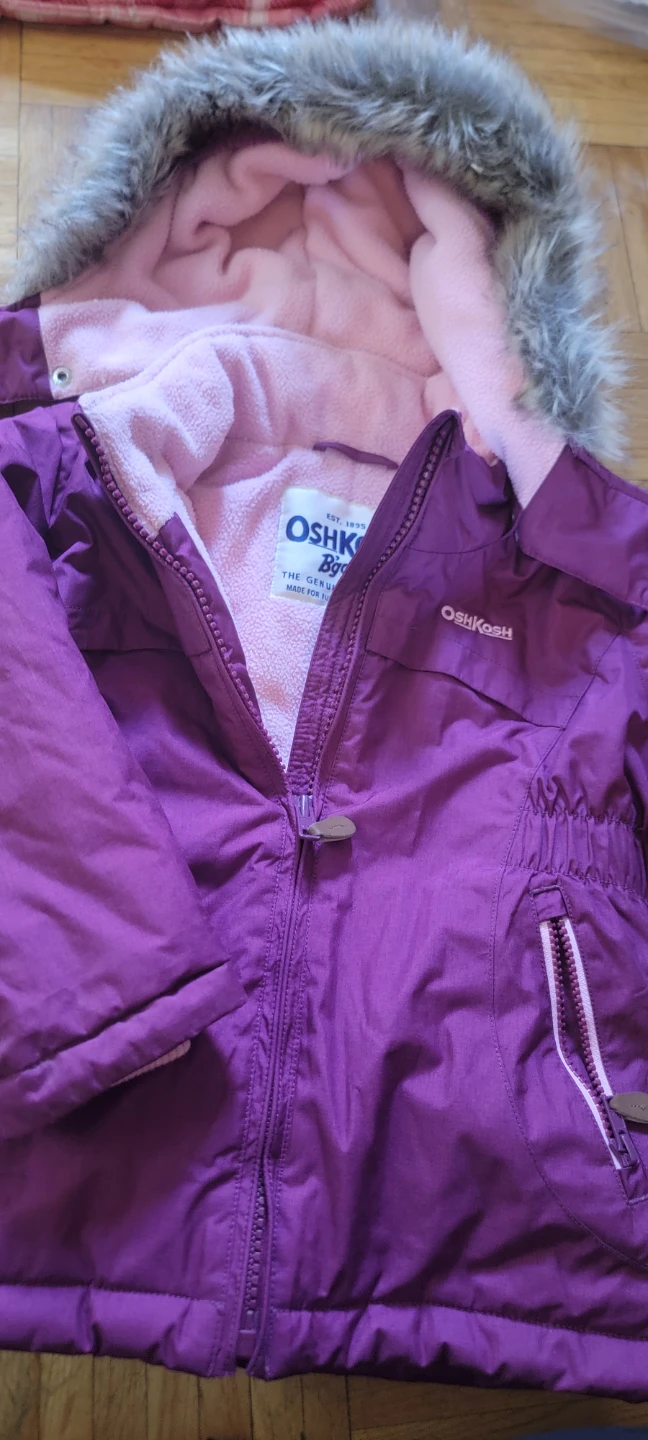 OshKosh B'gosh Girls Winter Jacket Size 4T