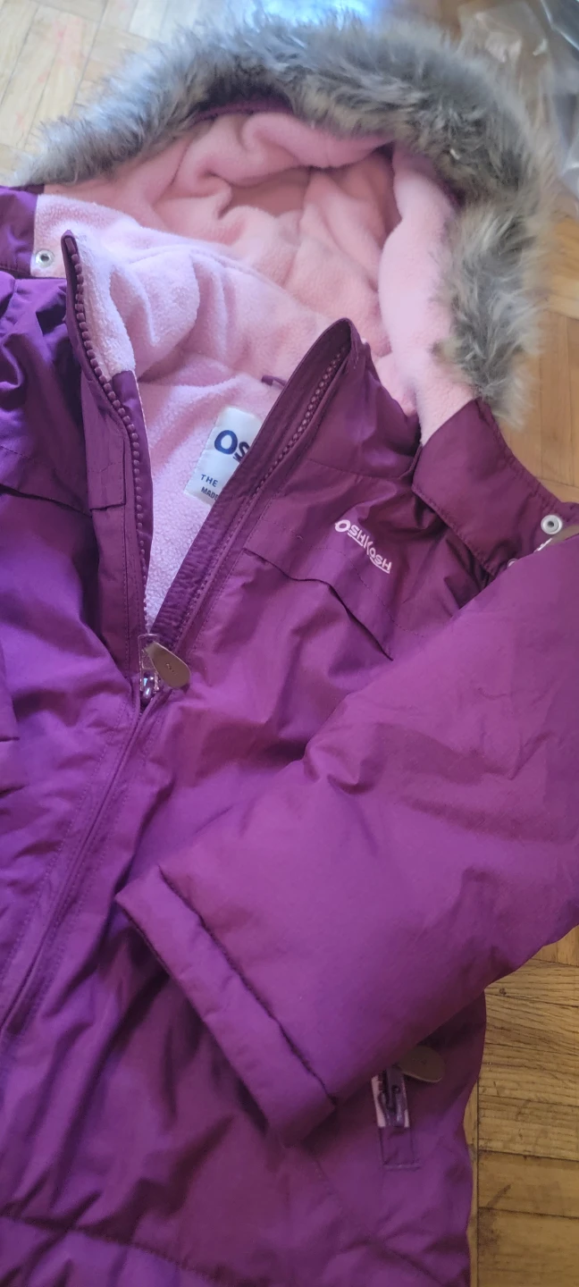 OshKosh B'gosh Girls Winter Jacket Size 4T - photo 3