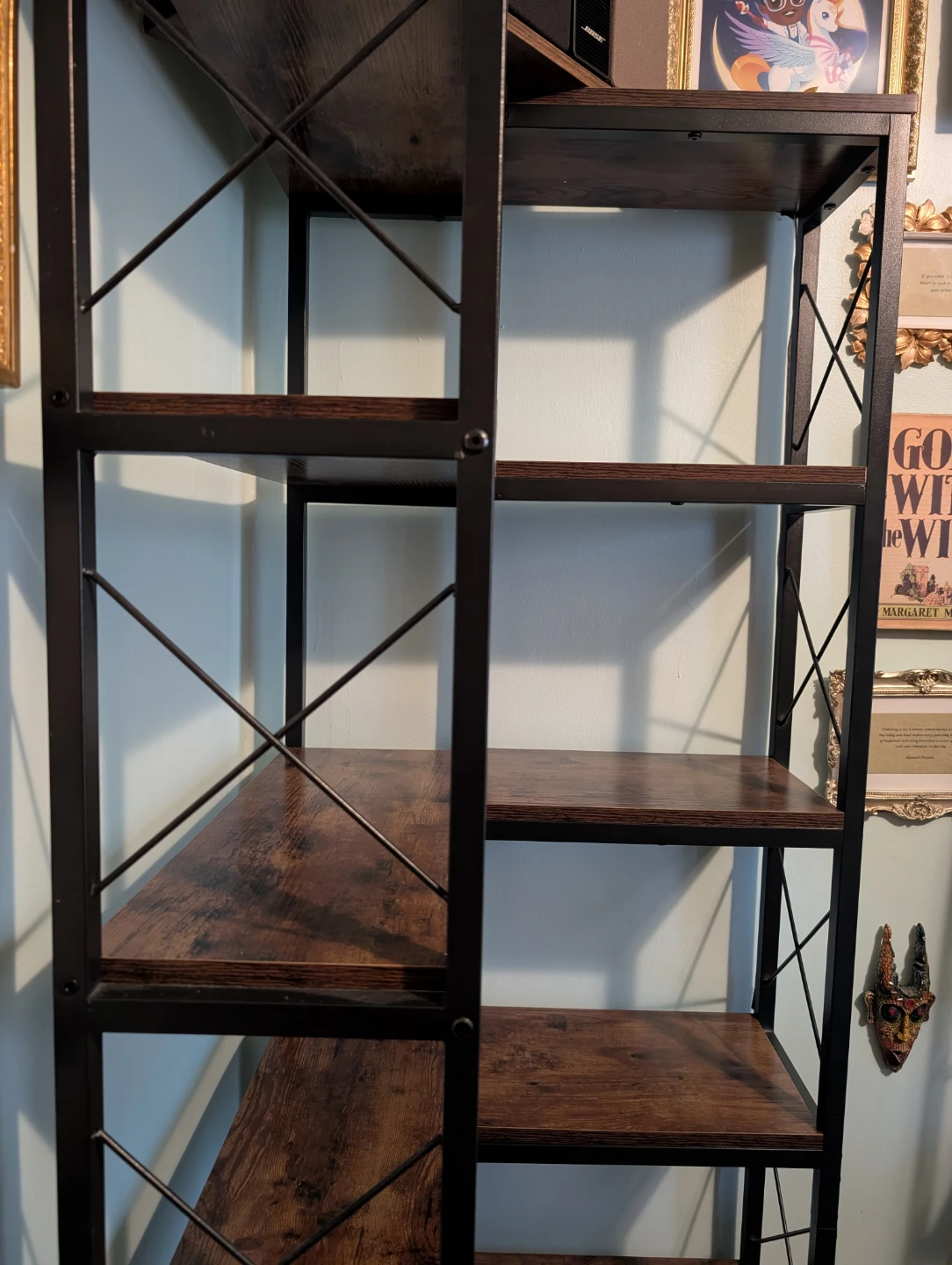 7-Tier Industrial Corner Shelf Unit - photo 3
