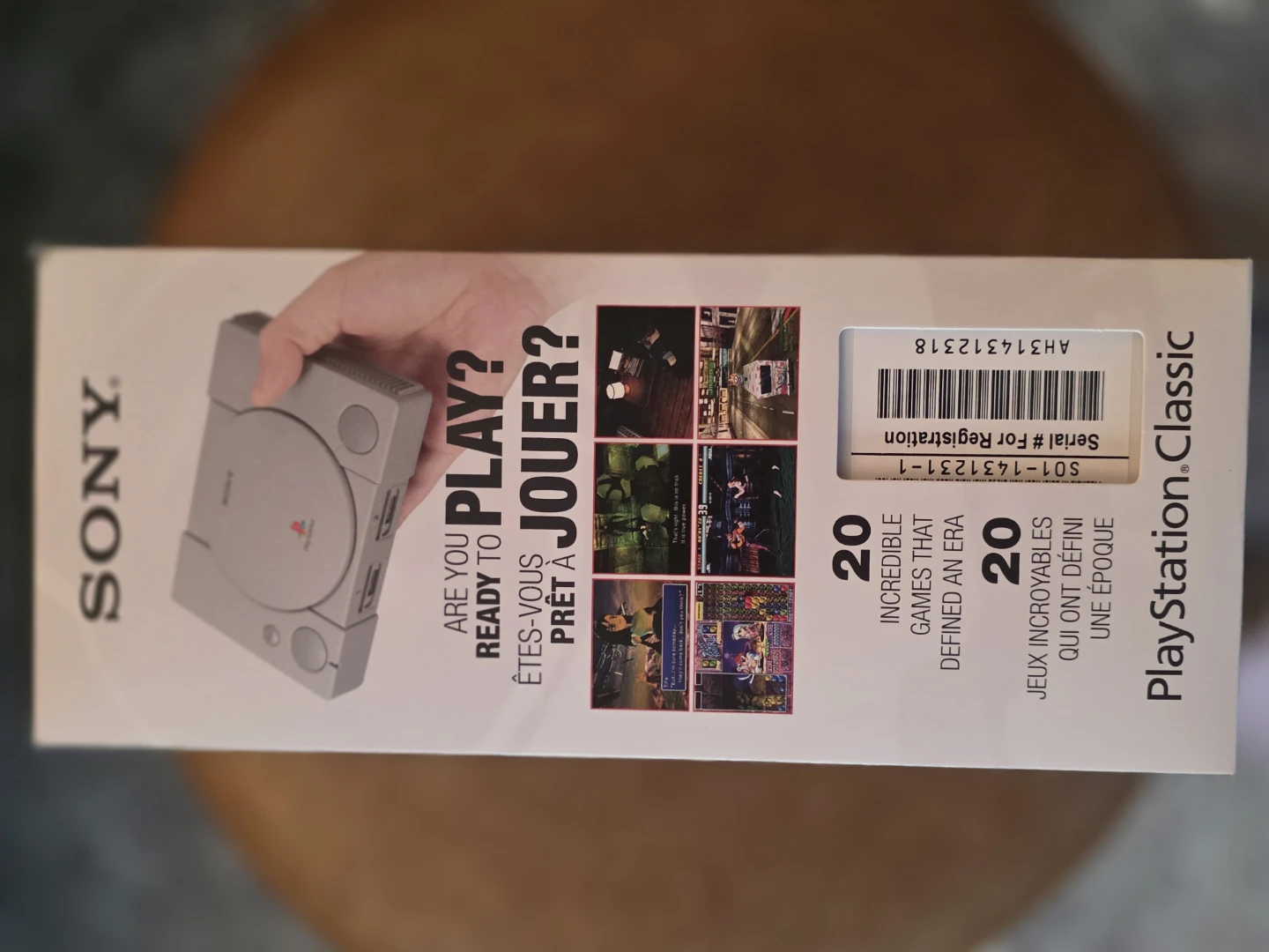 Sony PlayStation Classic Console with 20 Preloaded Games - photo 3