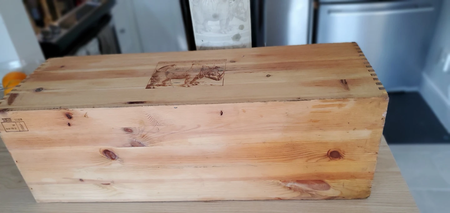 La Spinetta Wine Bottle with Wooden Crate - photo 4